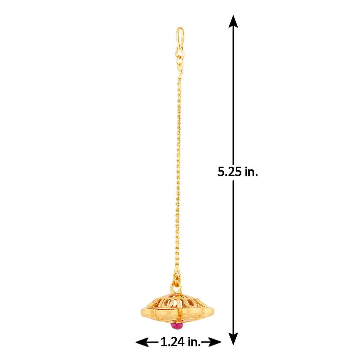 Kundan Motif Borla - Image 6
