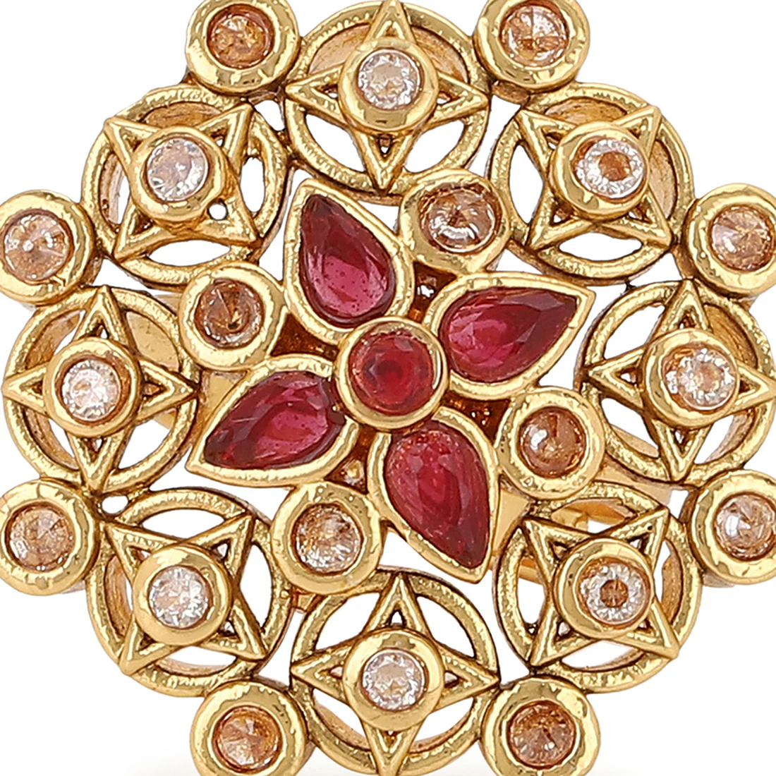 Lattic Gold-plated ring - Image 5
