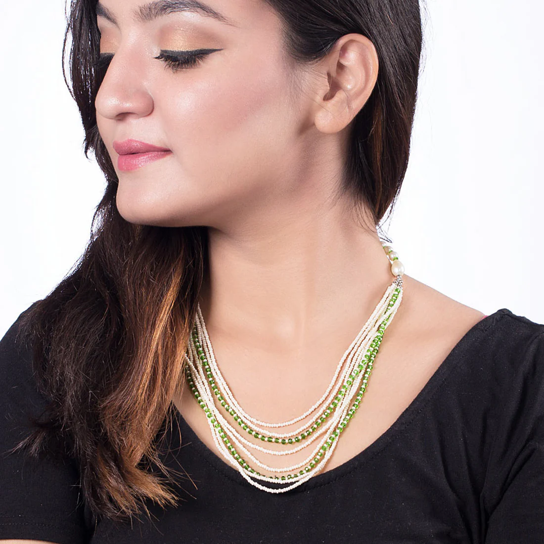 Layer Pearl Galleria Necklace - Image 2