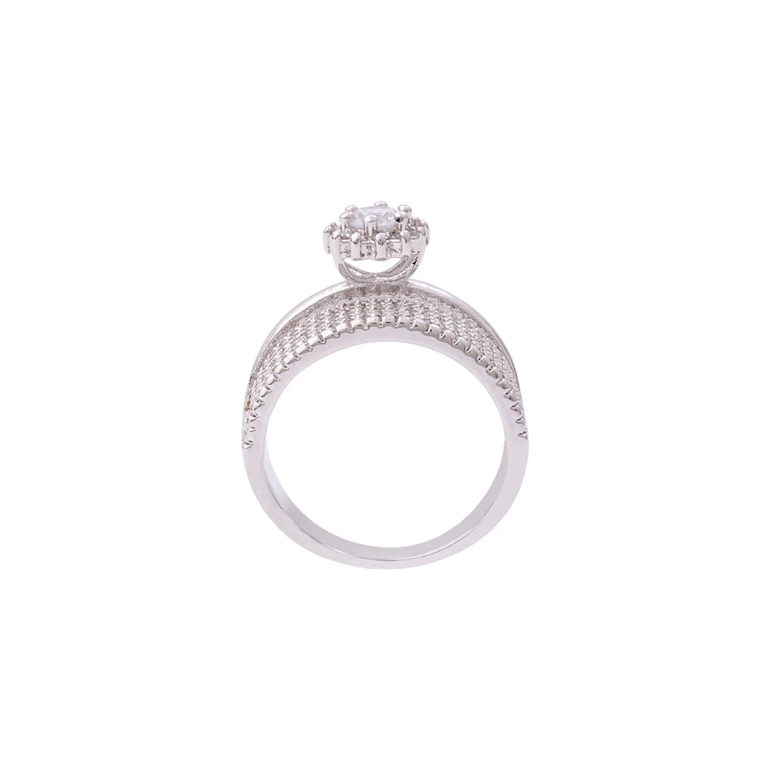 Layered Style Band Ring - Image 4