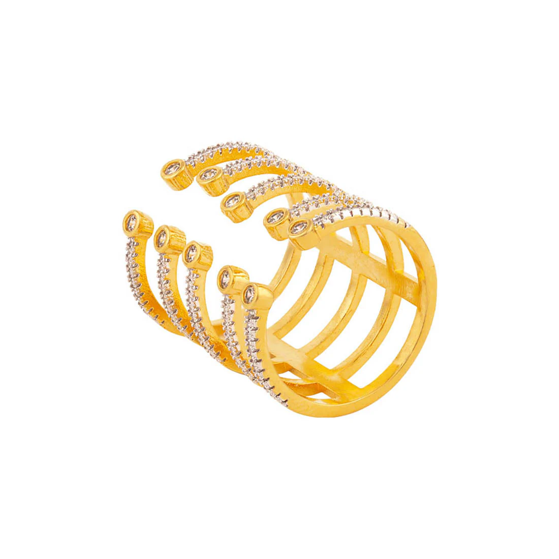 Layered Style Finger Ring - Image 3