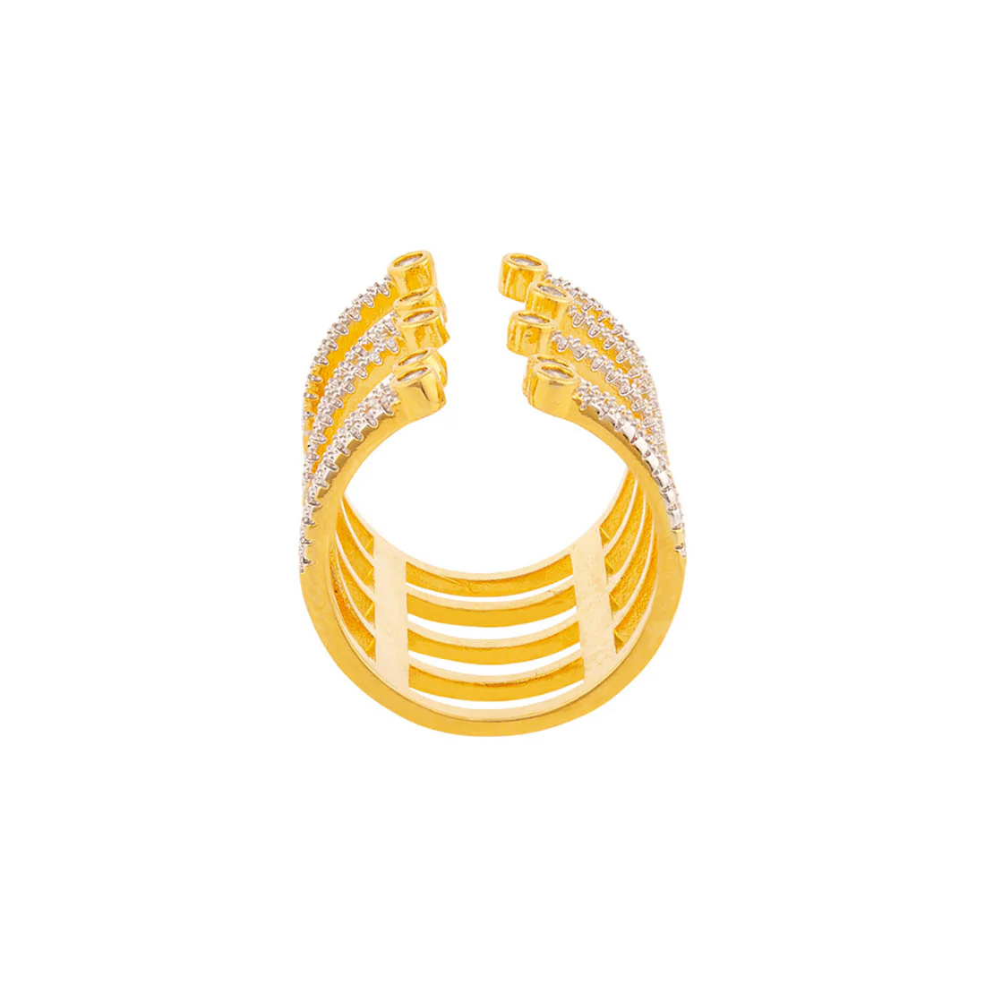 Layered Style Finger Ring - Image 4
