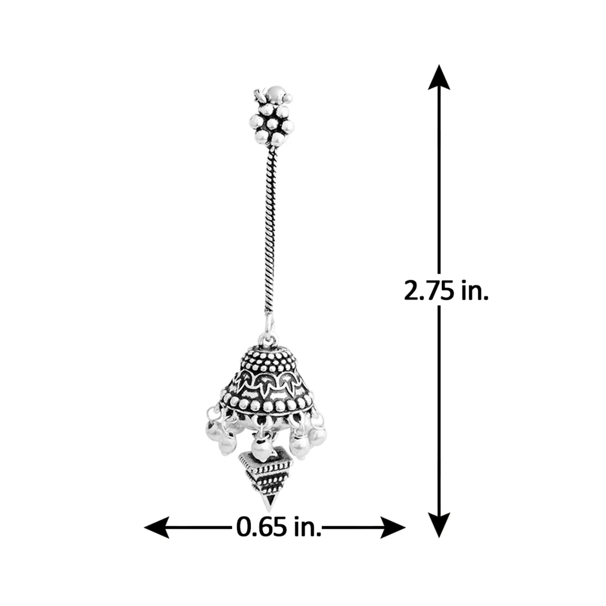 Leela Dangle-n-Drop Danglers - Image 4