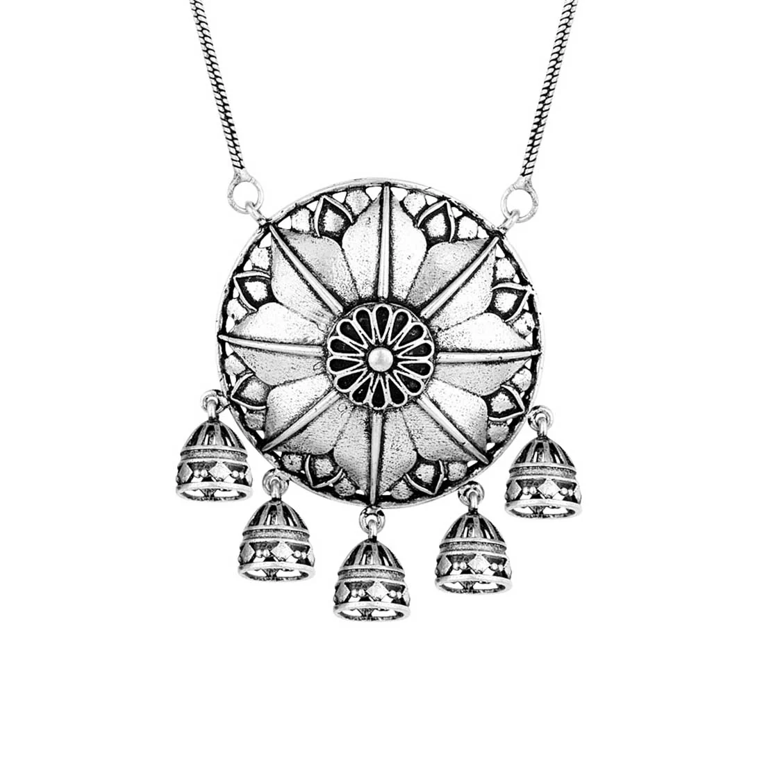 Leela Orb-n-Drop Necklace - Image 4