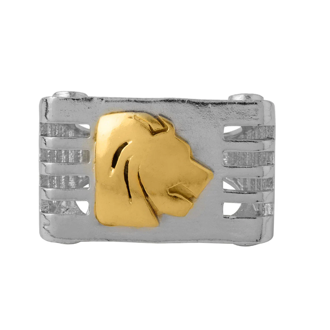 Leo Zodiac Symbol Designed Ring For Men - Image 3
