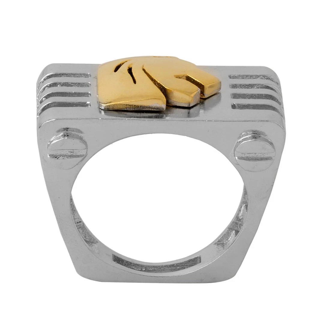 Leo Zodiac Symbol Designed Ring For Men - Image 4
