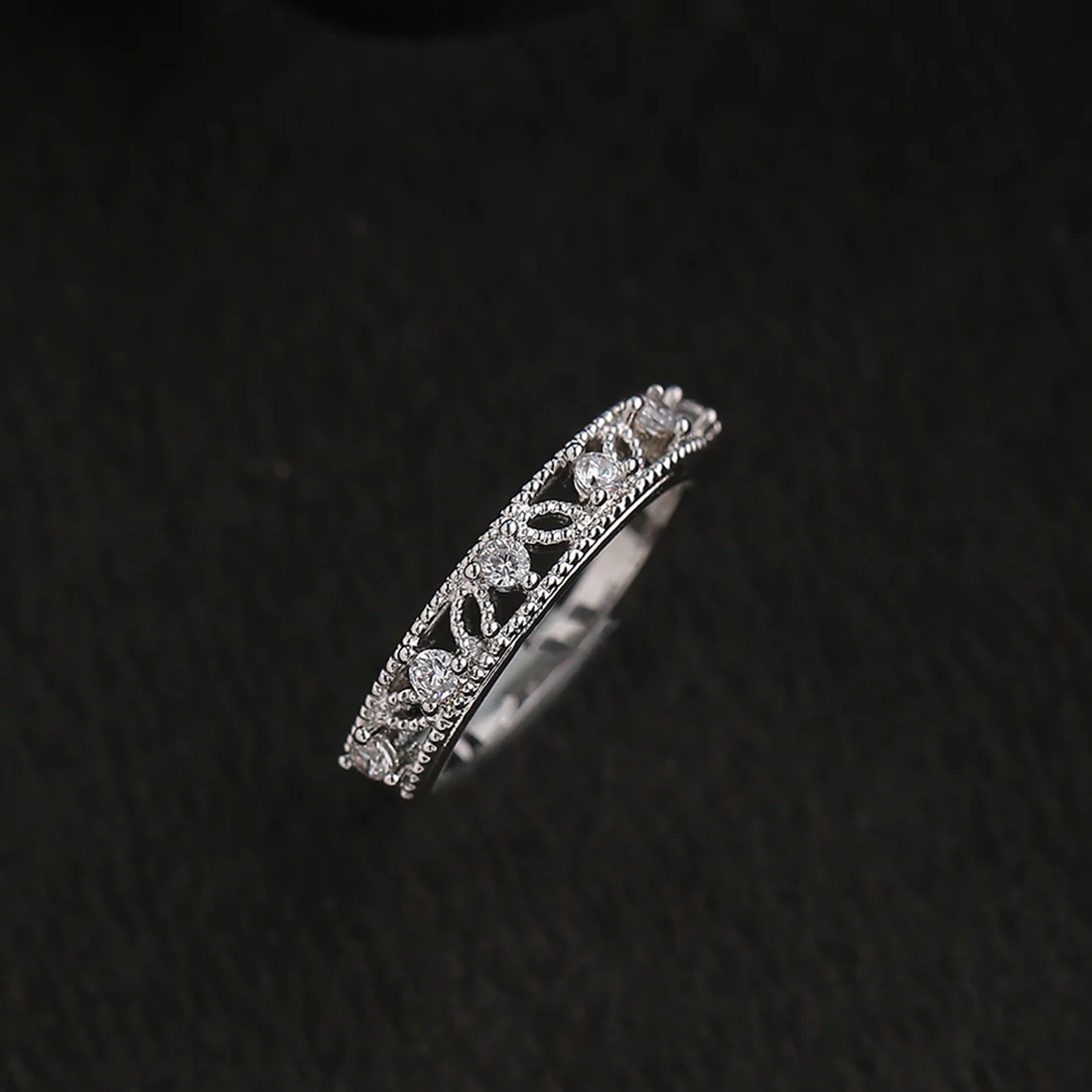 Lightly Embellished Brass Ring