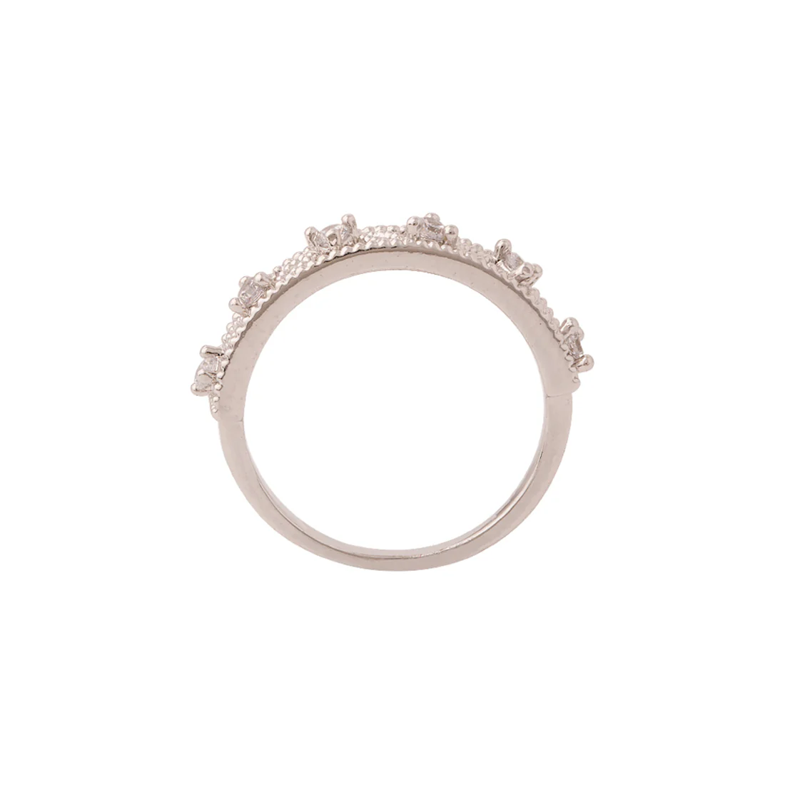 Lightly Embellished Brass Ring - Image 4