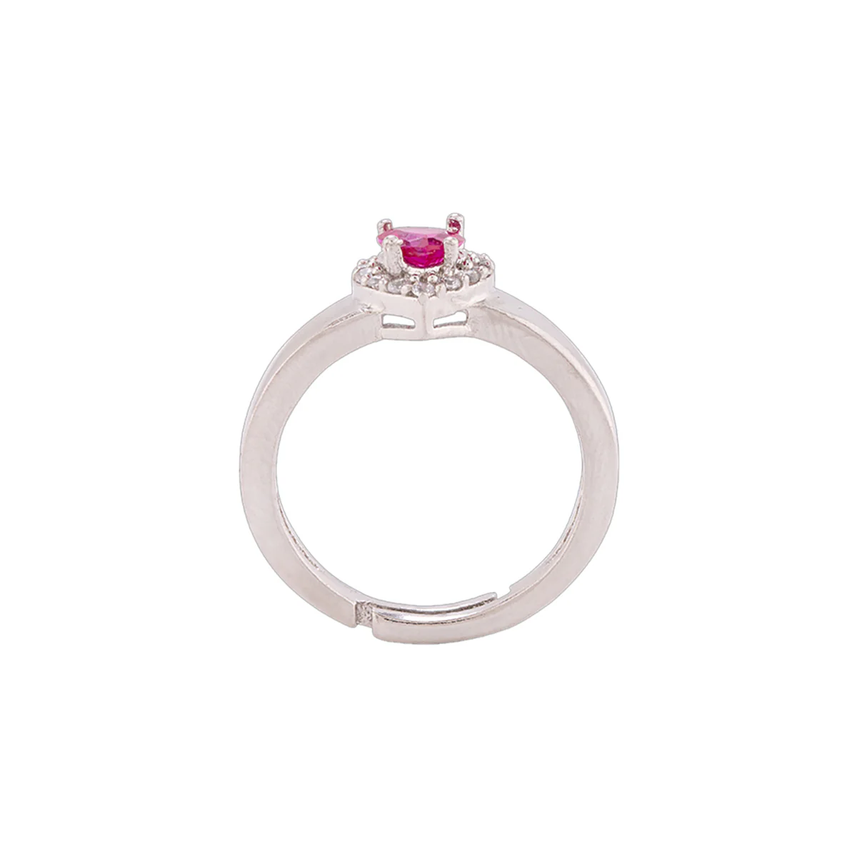 Love Knots Casual CZ Gems Adorned Ring - Image 4