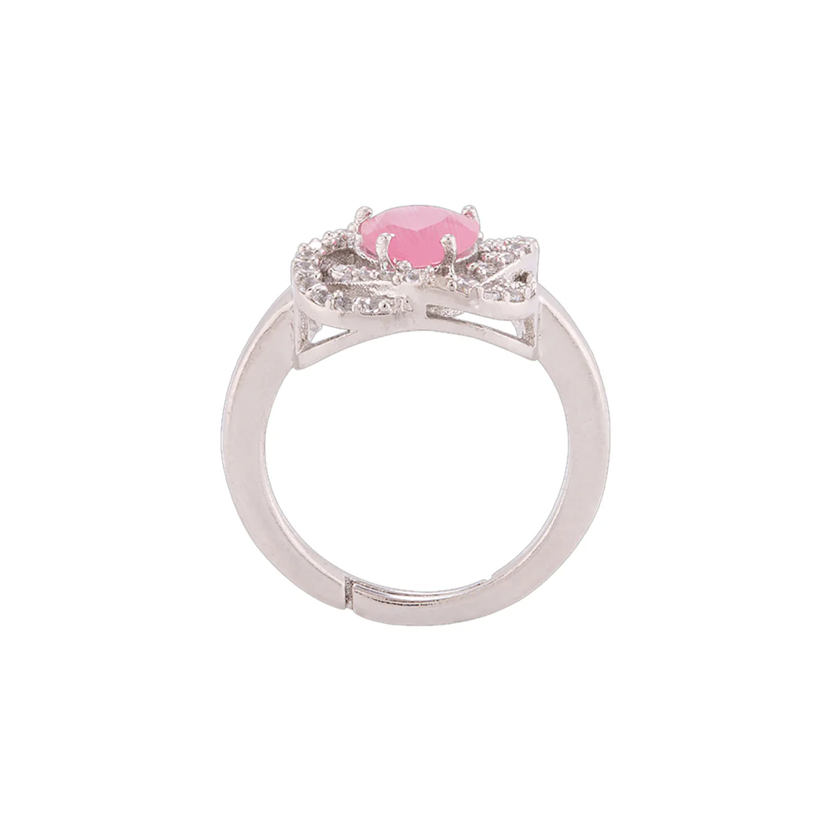 Love Knots Filigree Design Cocktail Ring - Image 4