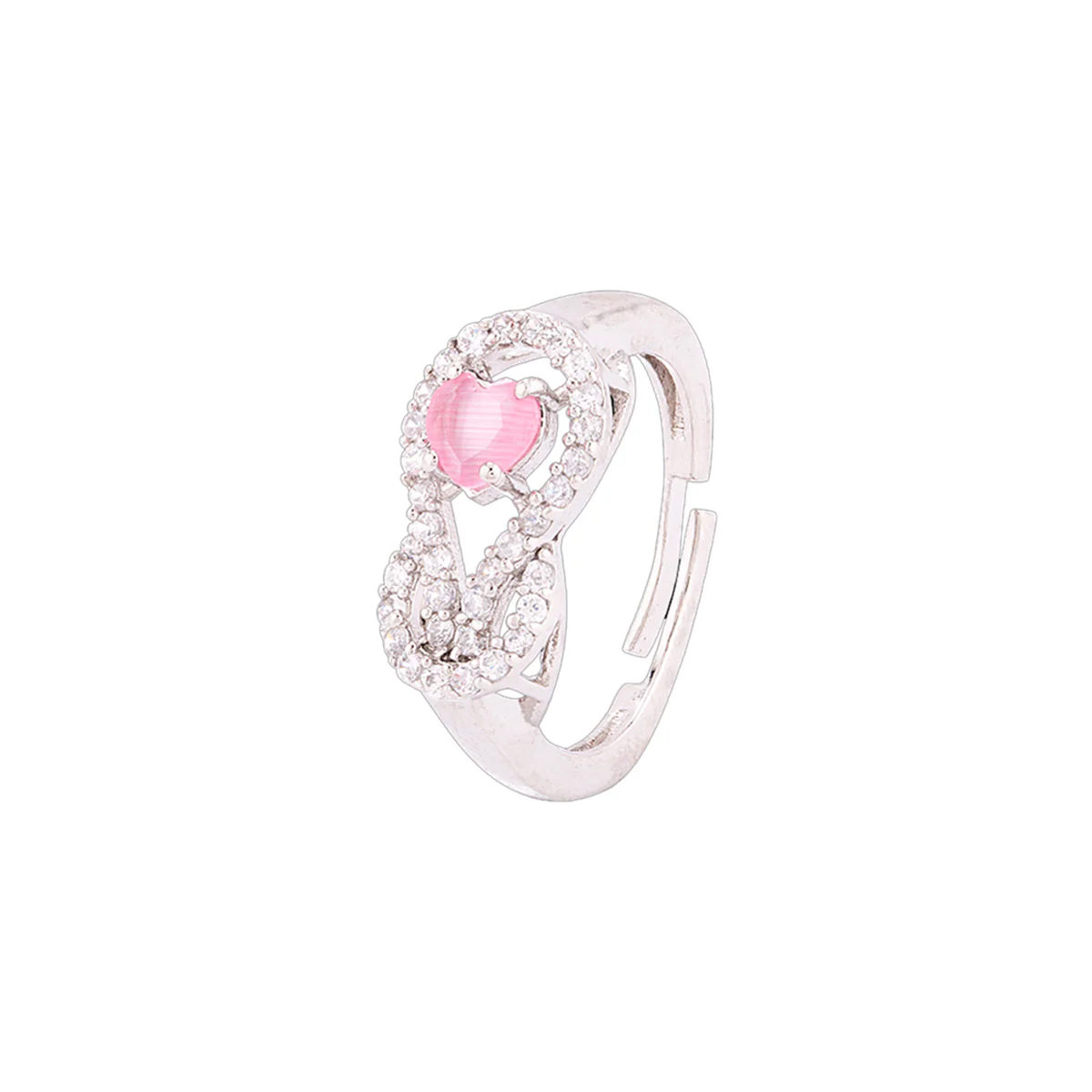 Love Knots Filigree Design Ring - Image 3