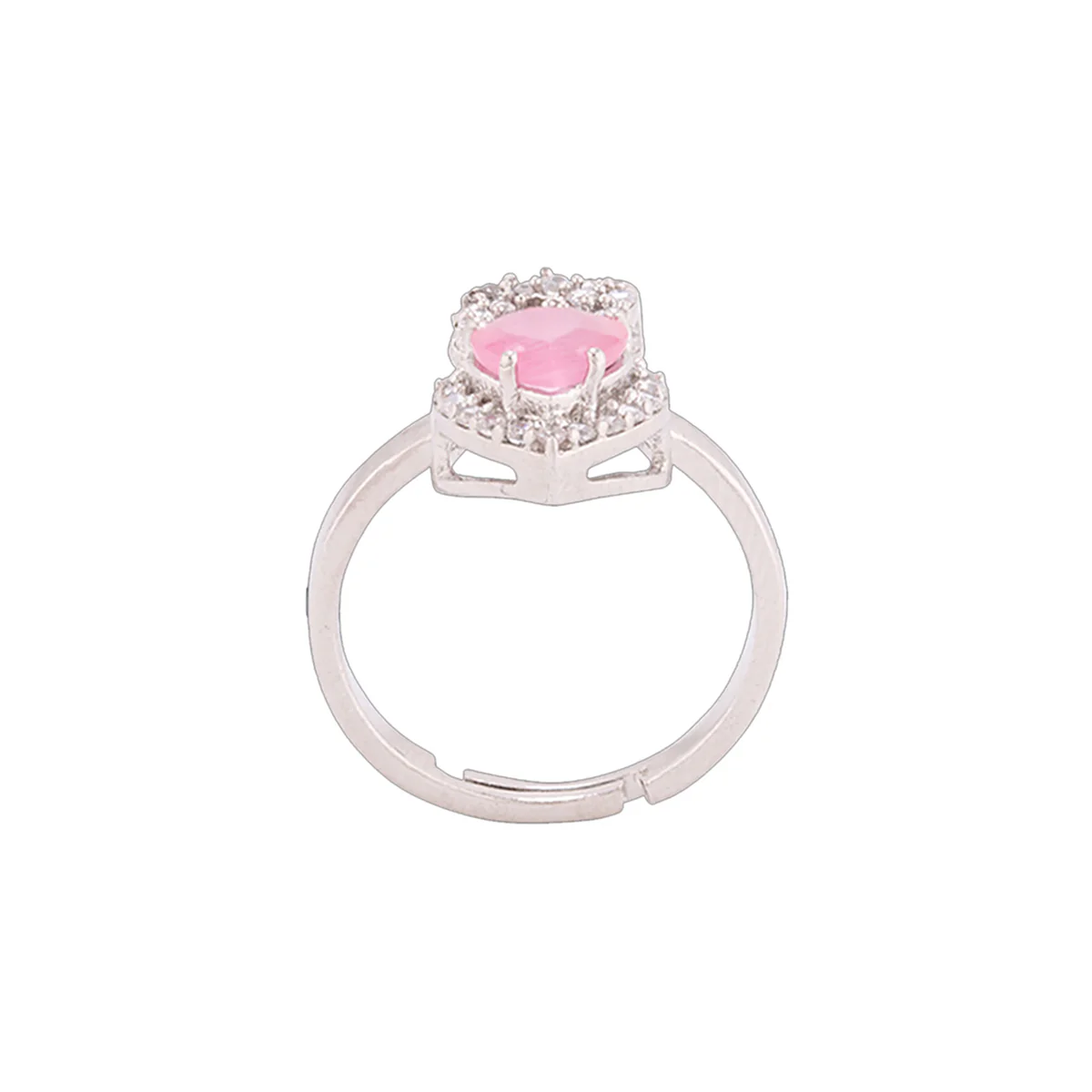 Love Knots Heart and Knot Statement Ring - Image 4