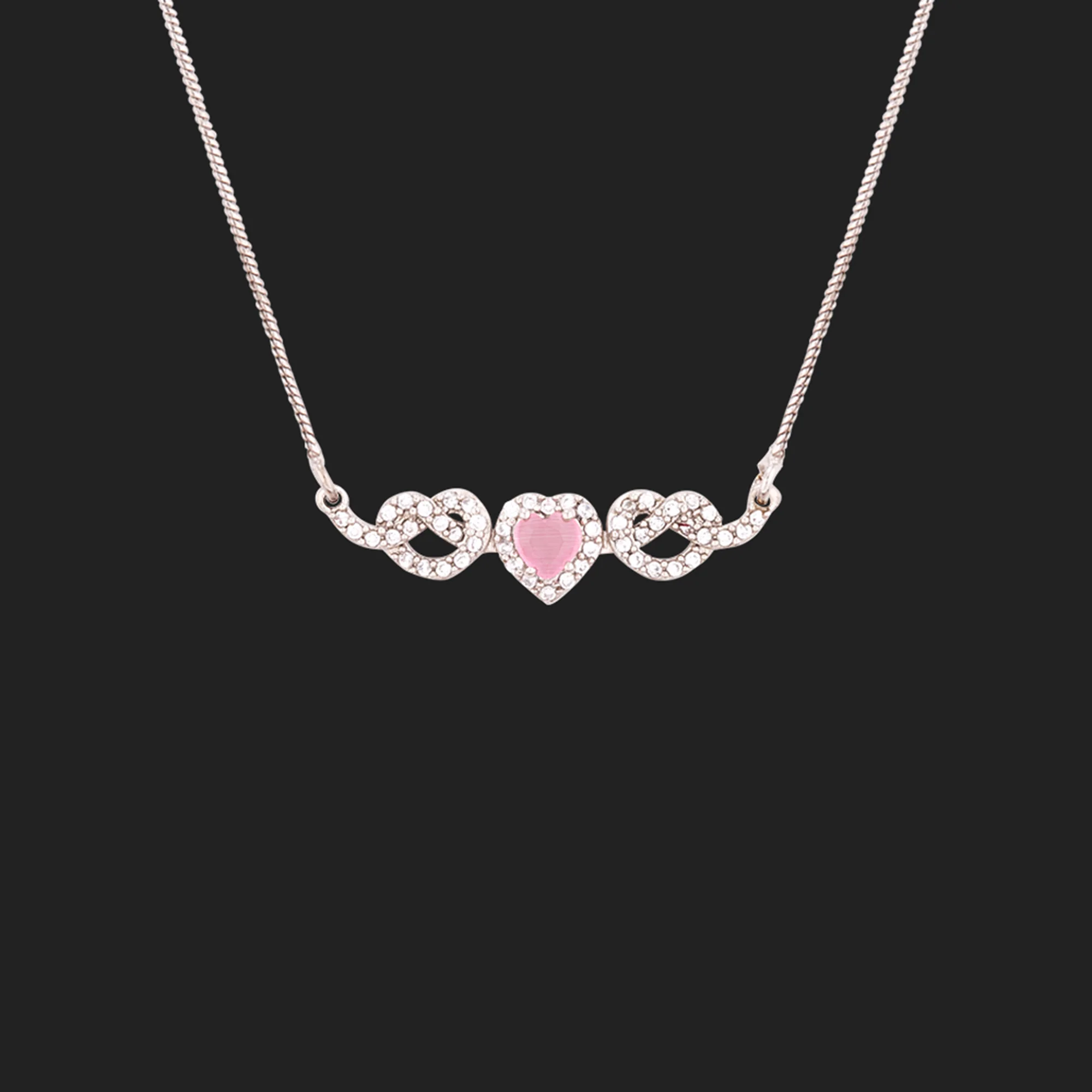 Love Knots Three Hearts Pendant - Image 3