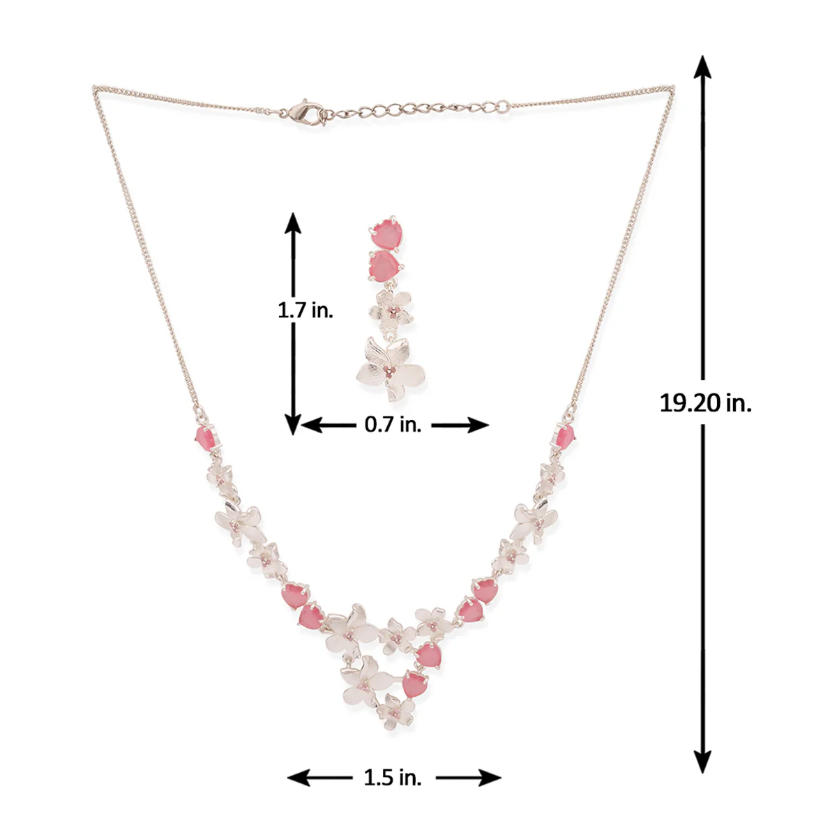 Love Paradise Blooms Necklace Set - Image 7