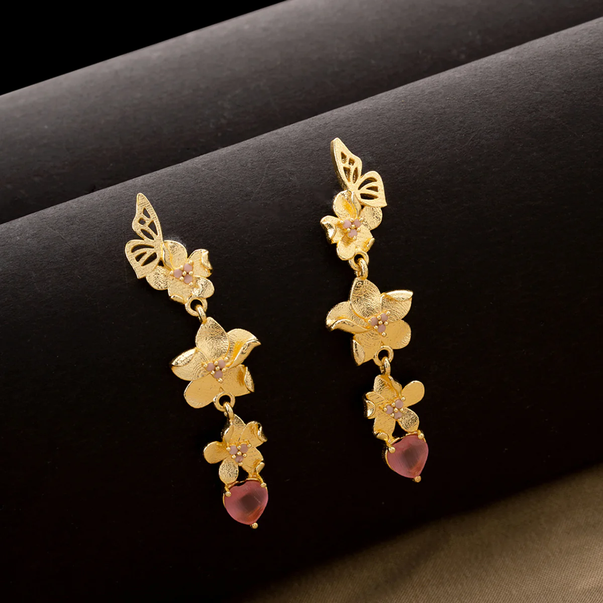 Love Paradise Butterfly Dangler Earrings