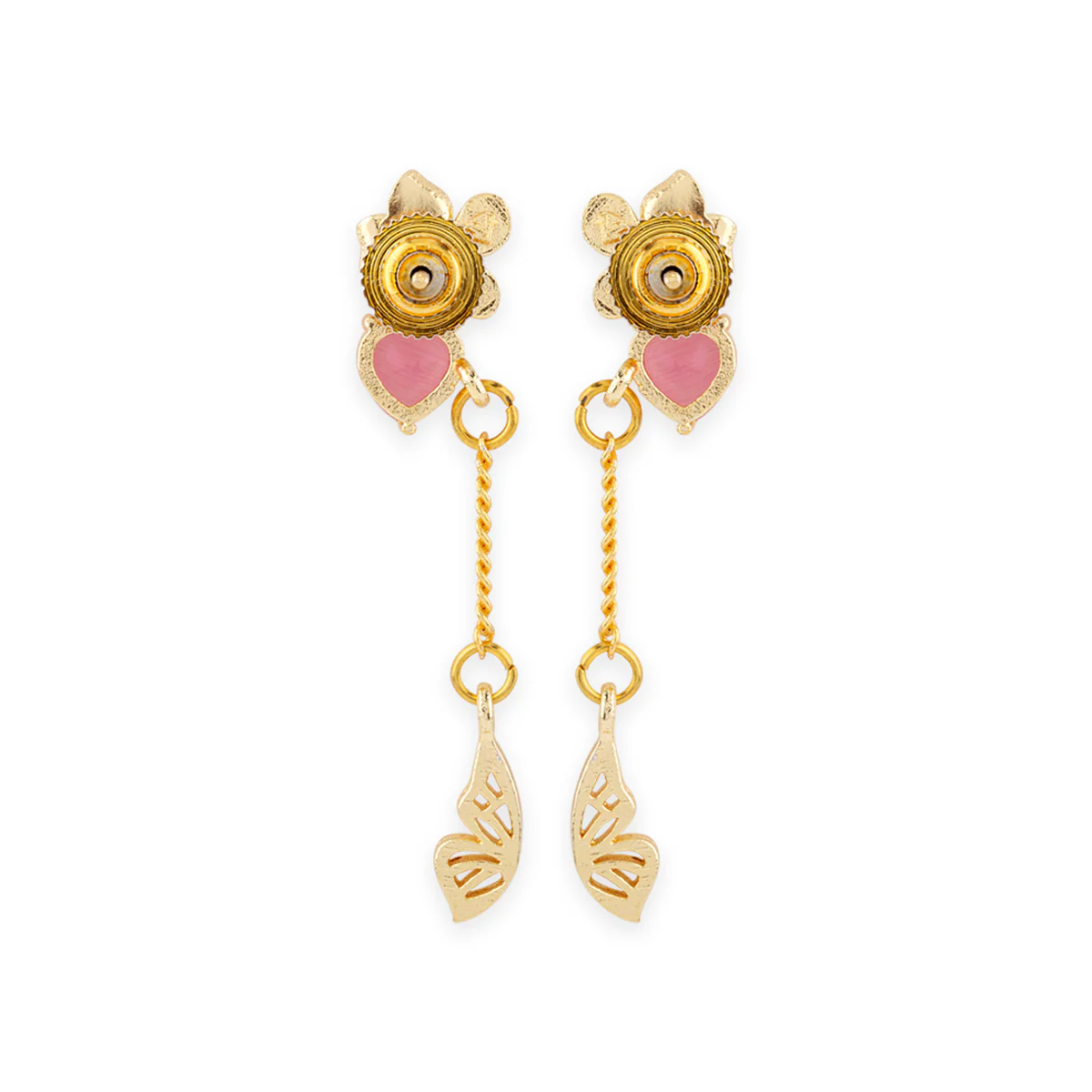 Love Paradise Butterfly Drop Earrings - Image 5