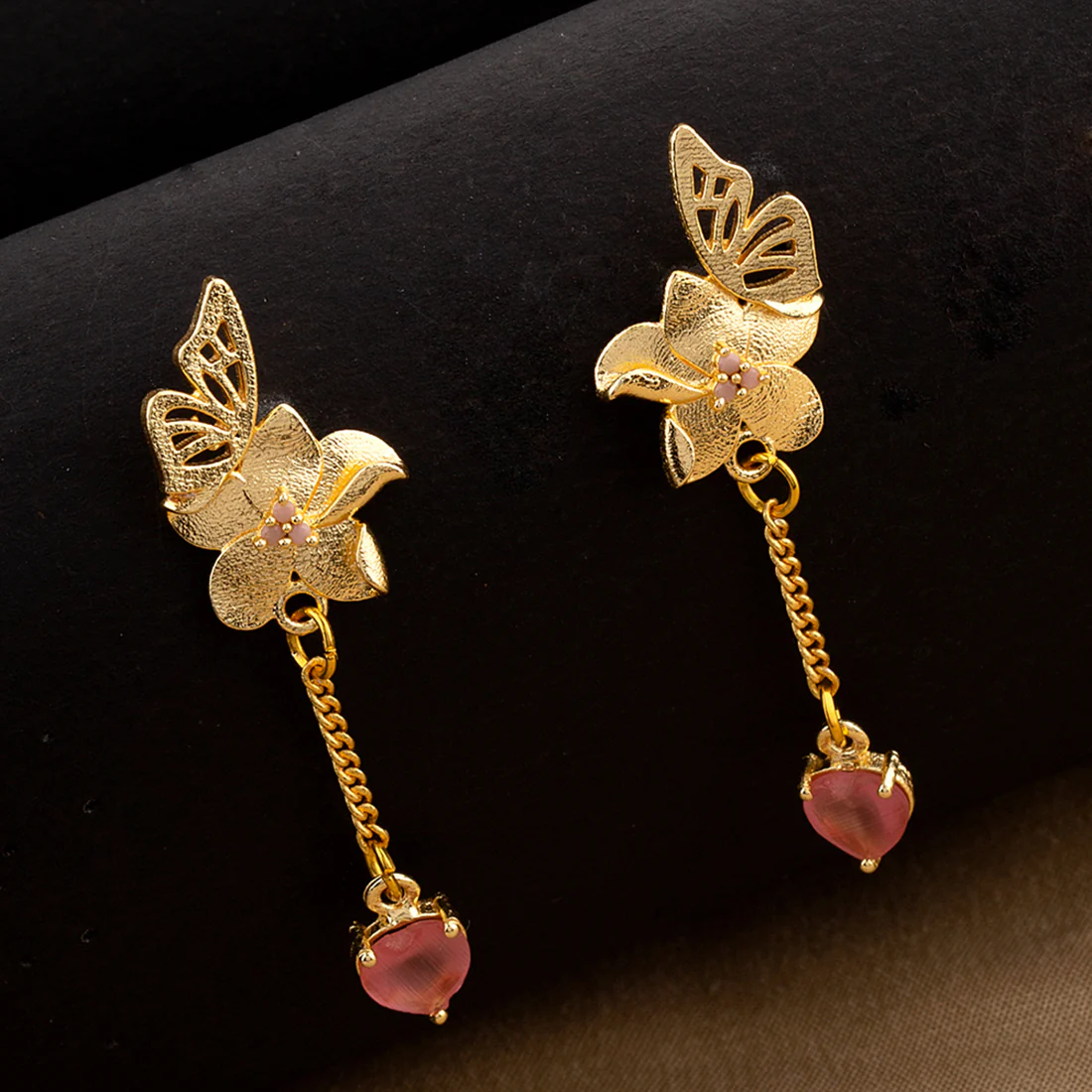 Love Paradise Butterfly Drop Earrings