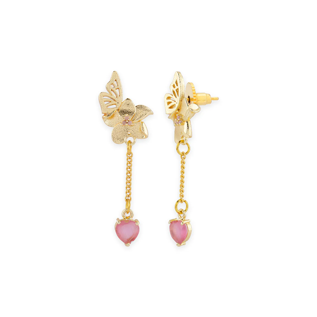 Love Paradise Butterfly Drop Earrings - Image 4
