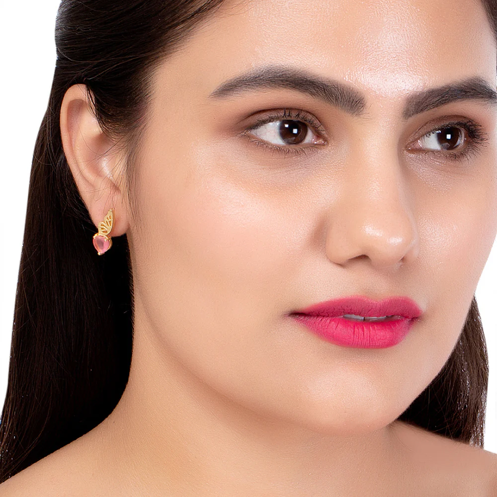 Love Paradise Butterfly Shaped Earrings - Image 2