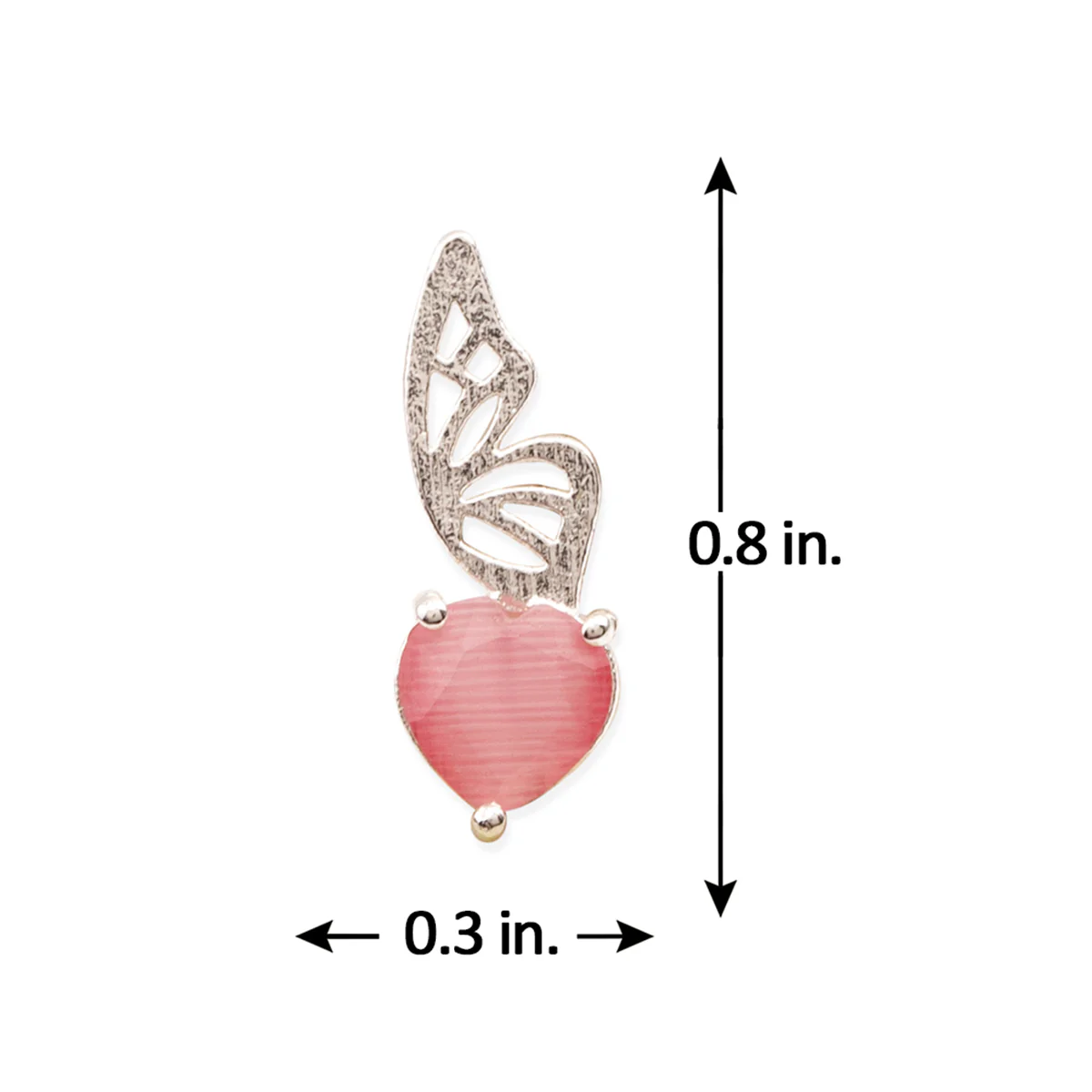 Love Paradise Butterfly Wing Studs - Image 5
