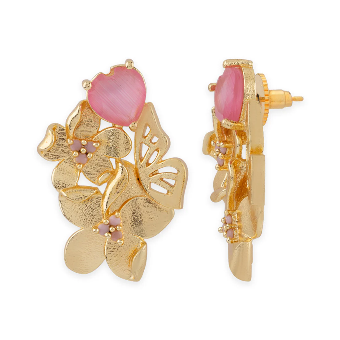Love Paradise Floral Butterfly Studs - Image 4