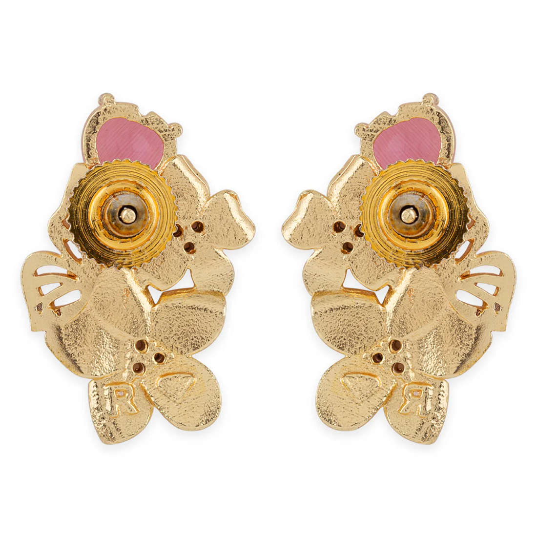 Love Paradise Floral Butterfly Studs - Image 5