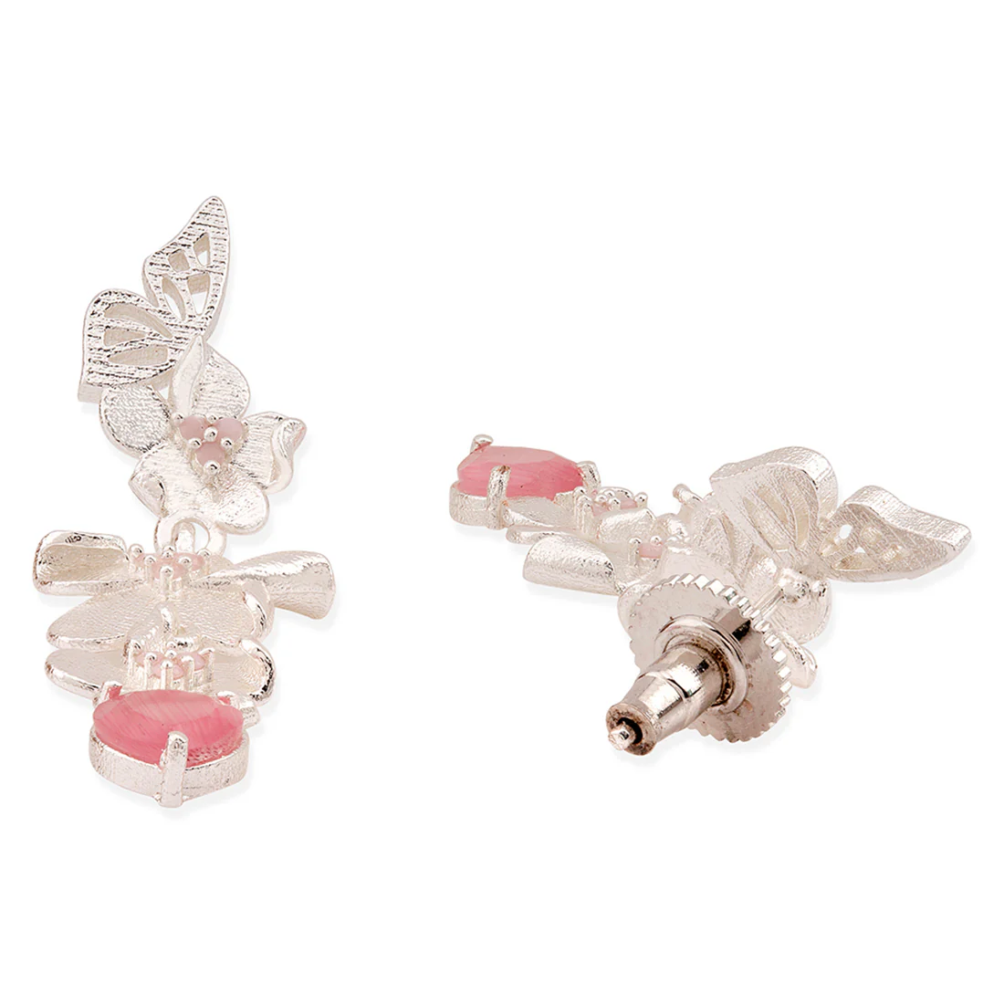 Love Paradise Floral Danglers - Image 4