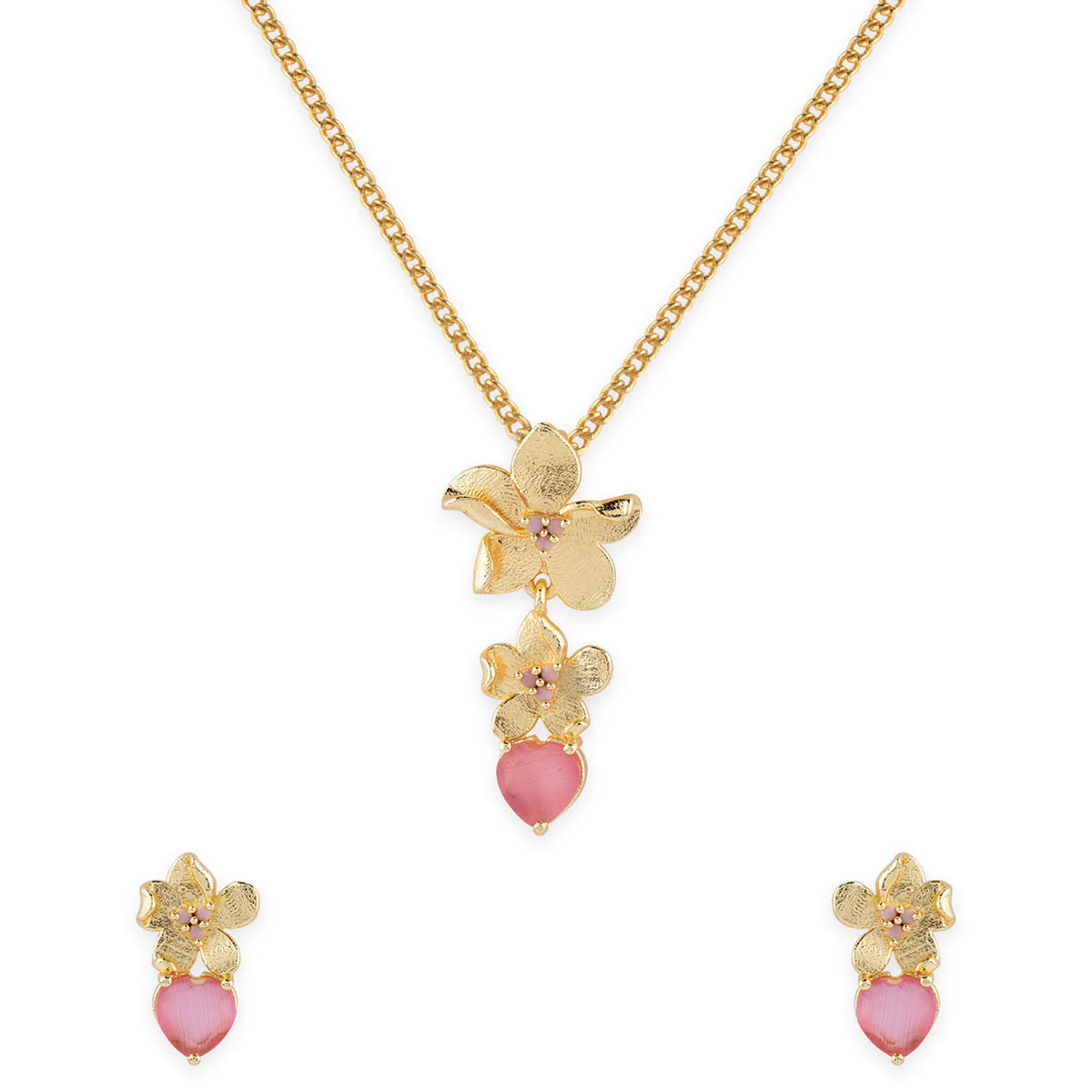 Love Paradise Floral Pendant Set - Image 3