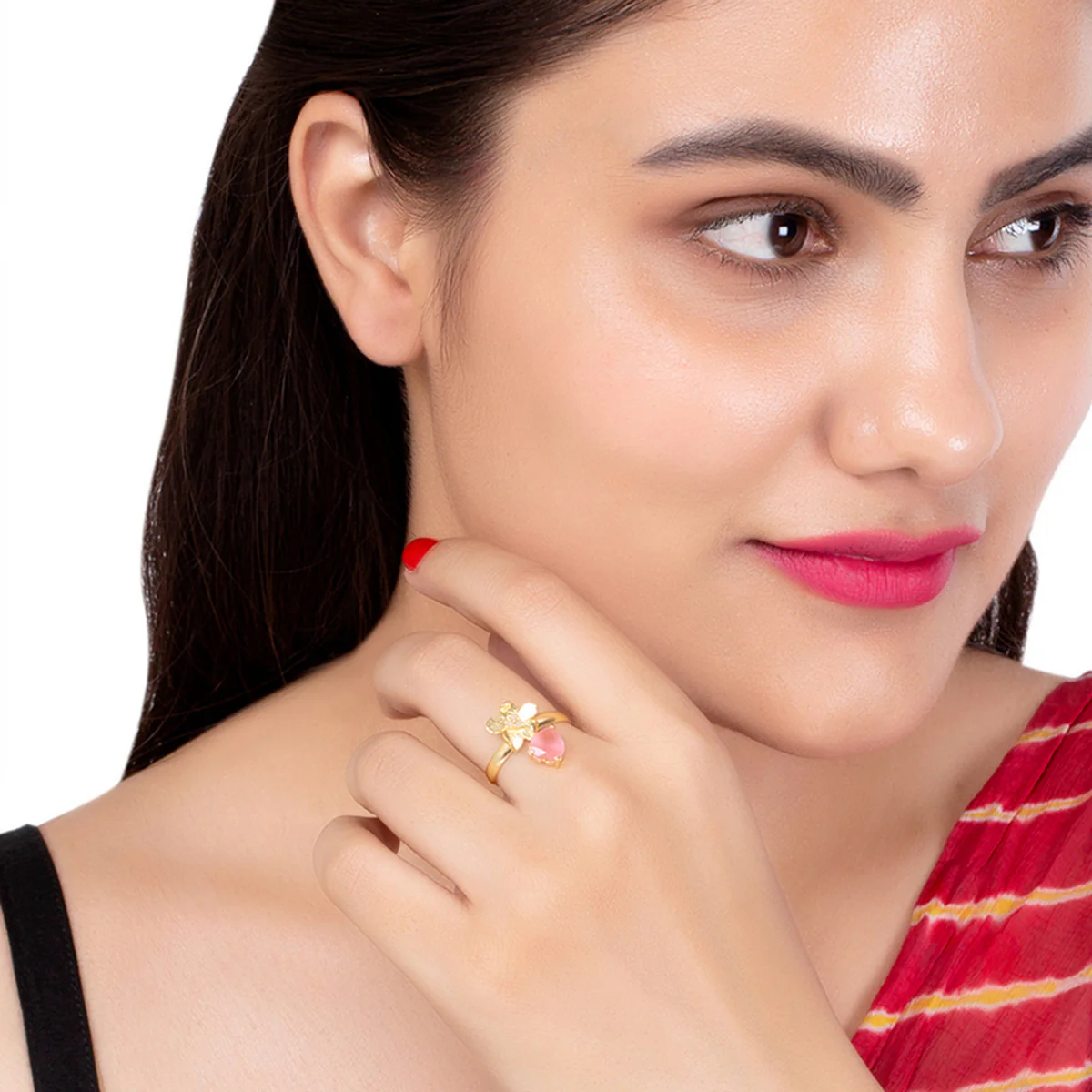Love Paradise Flower Ring - Image 2