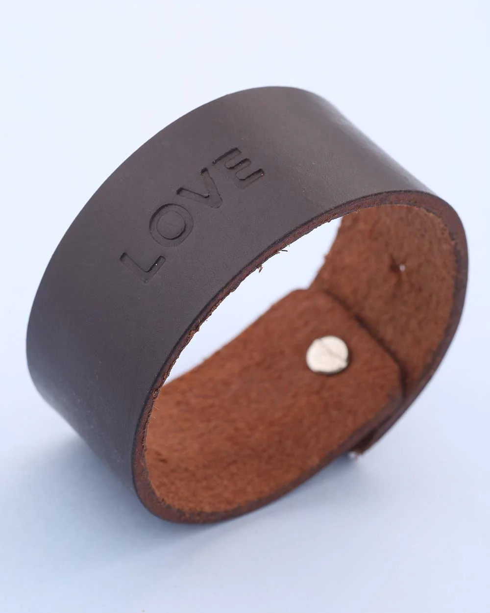 Love Scribbled Band Bracelet For Men