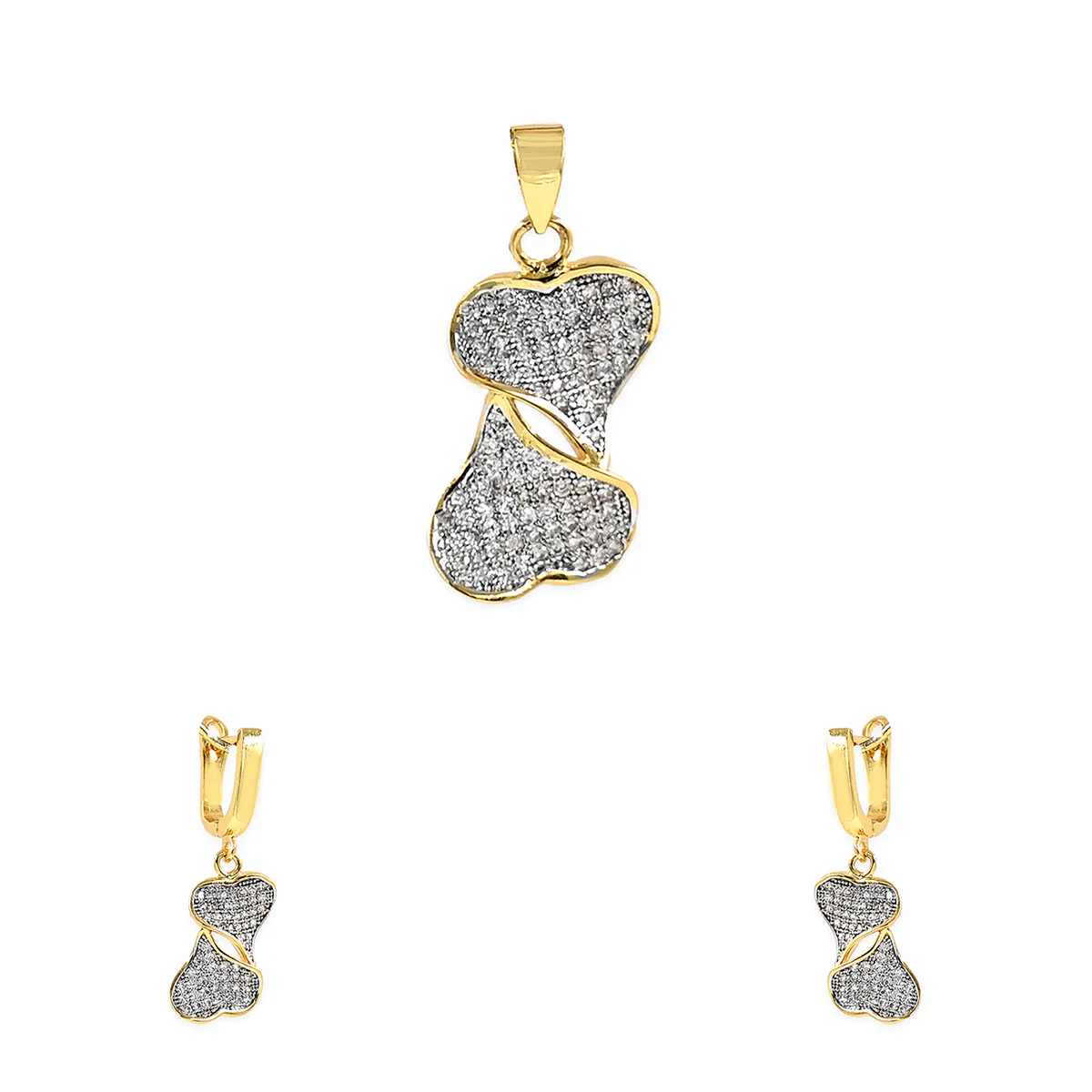 Lovely CZ Pendant Set - Image 2