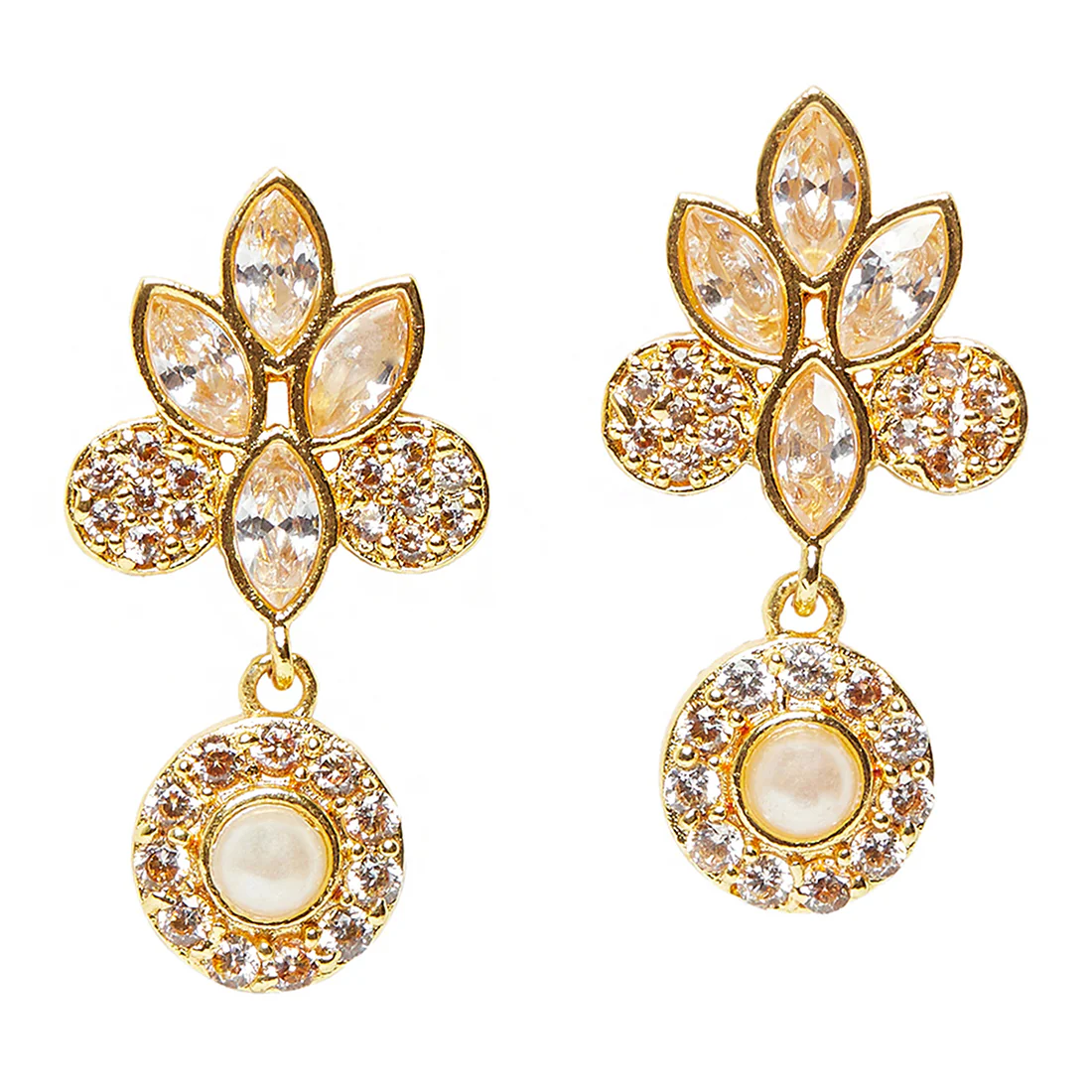 Lovely Pearl Drop Earrings - Image 3