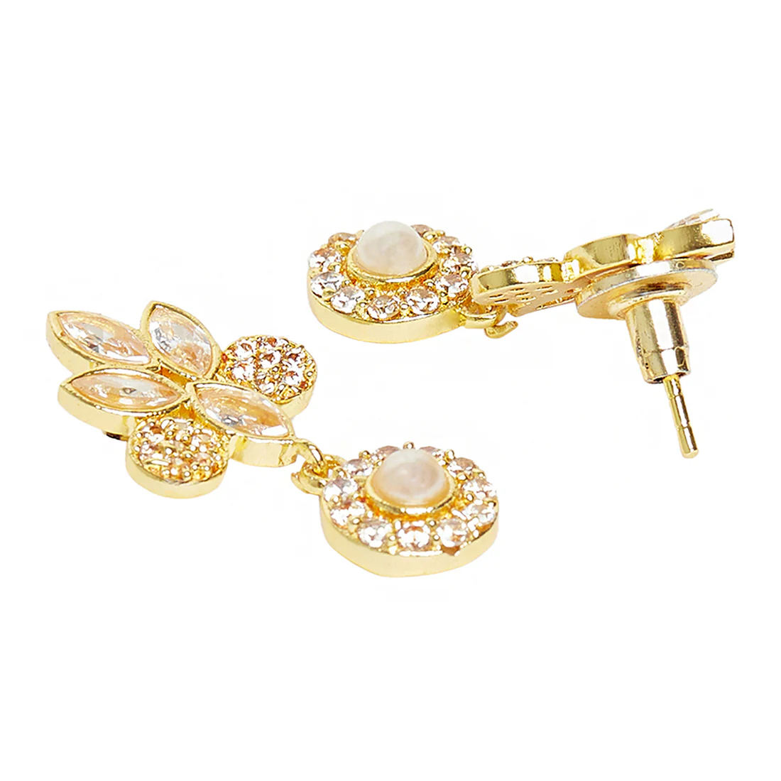 Lovely Pearl Drop Earrings - Image 4