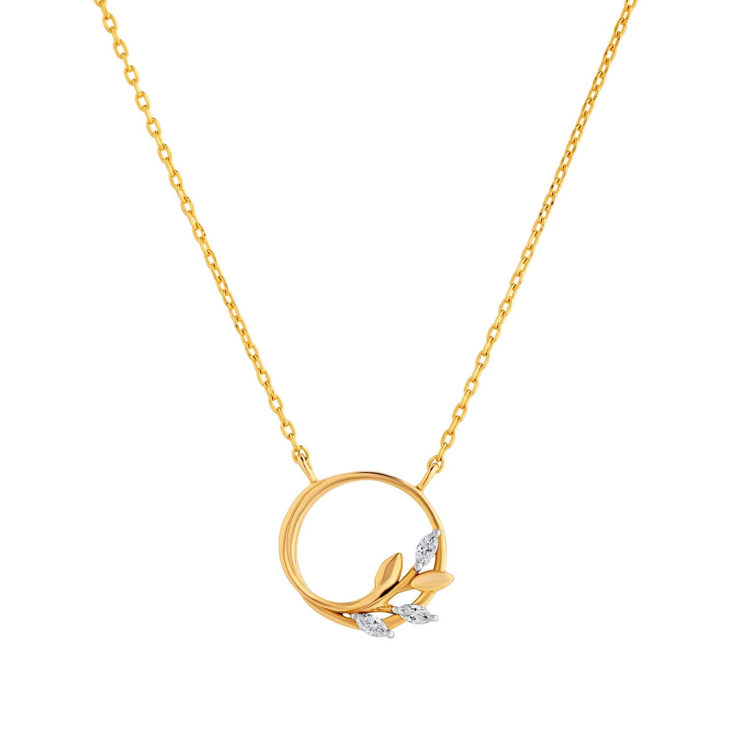 Luna Flora Lab-Grown Diamond Necklace - Image 5
