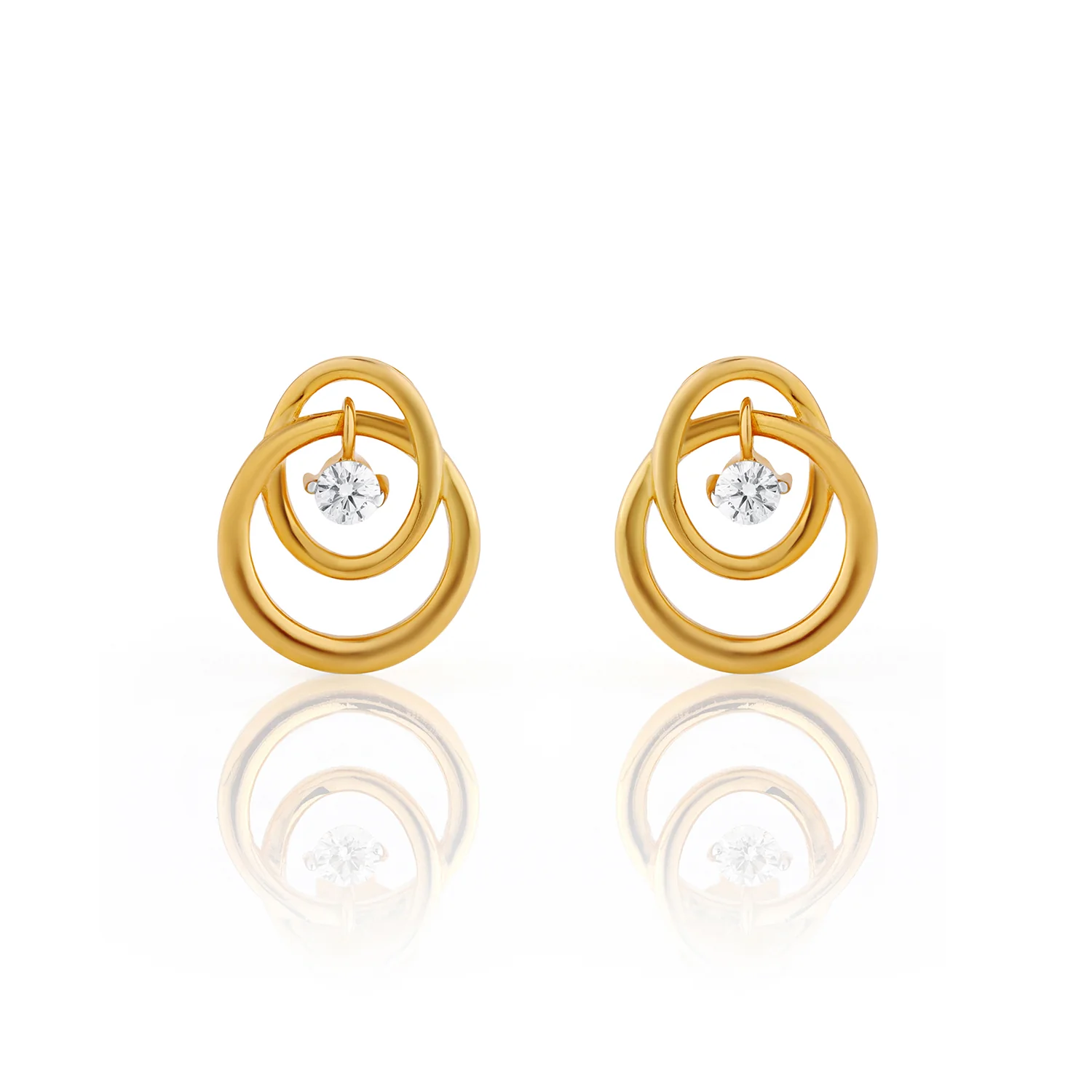 Luna Lab-Grown Diamond Stud Earrings - Image 4