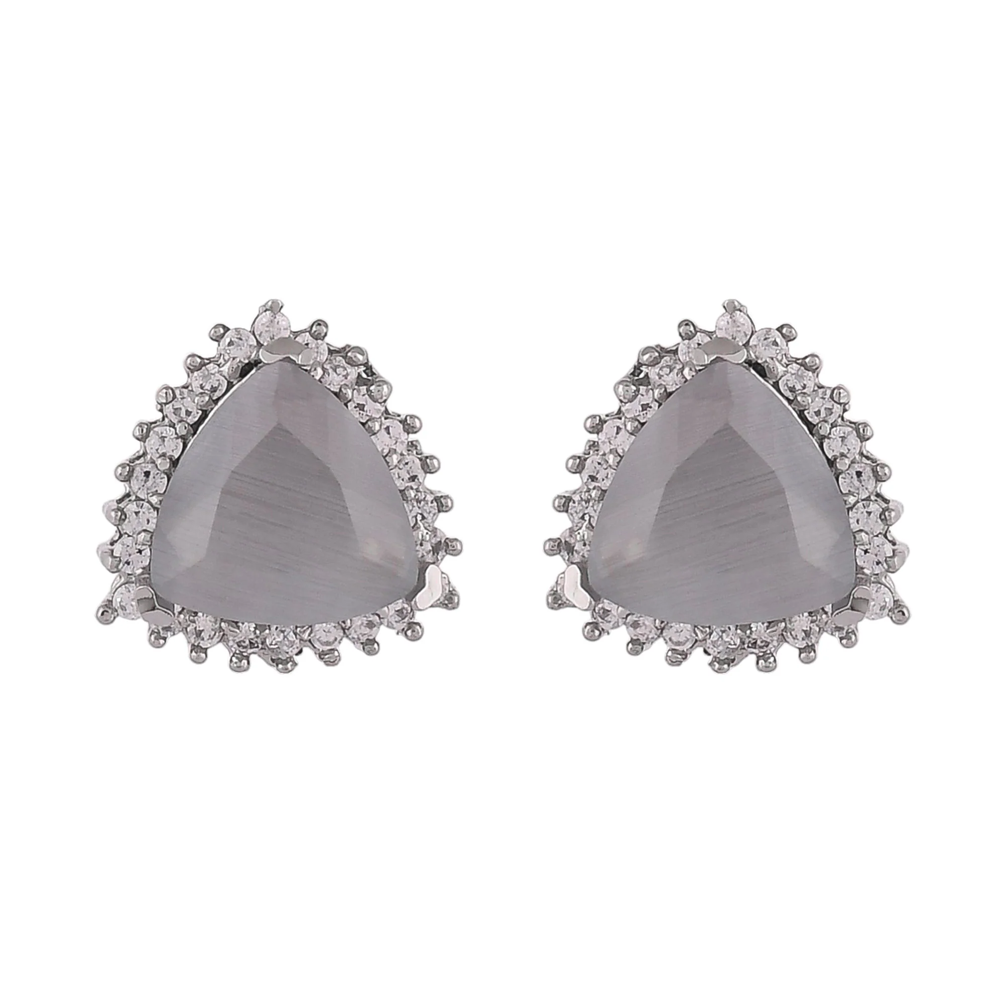 Majestic Silver Toned Pendant Set - Image 7