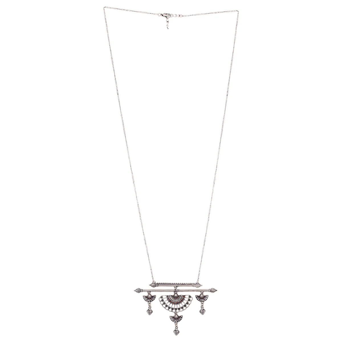 Mandala Half Wing Drops Necklace - Image 3