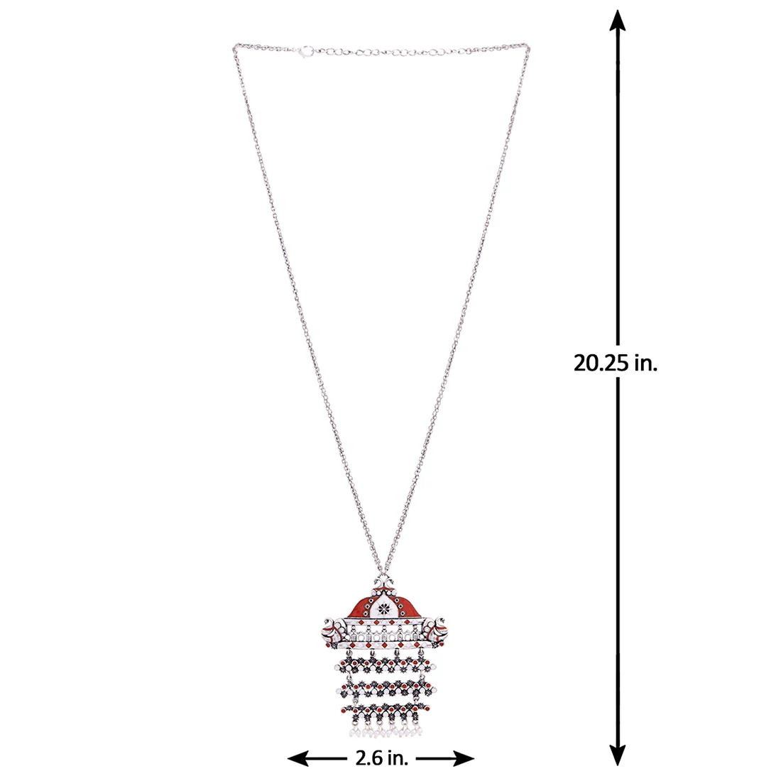 Mandana Enameled Layered Necklace - Image 6