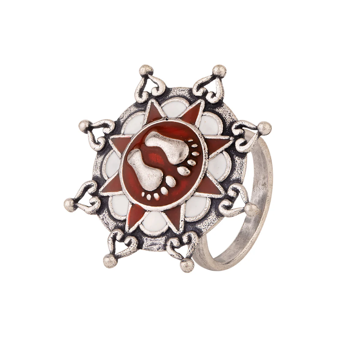 Mandana Goddess Feet Ring - Image 3