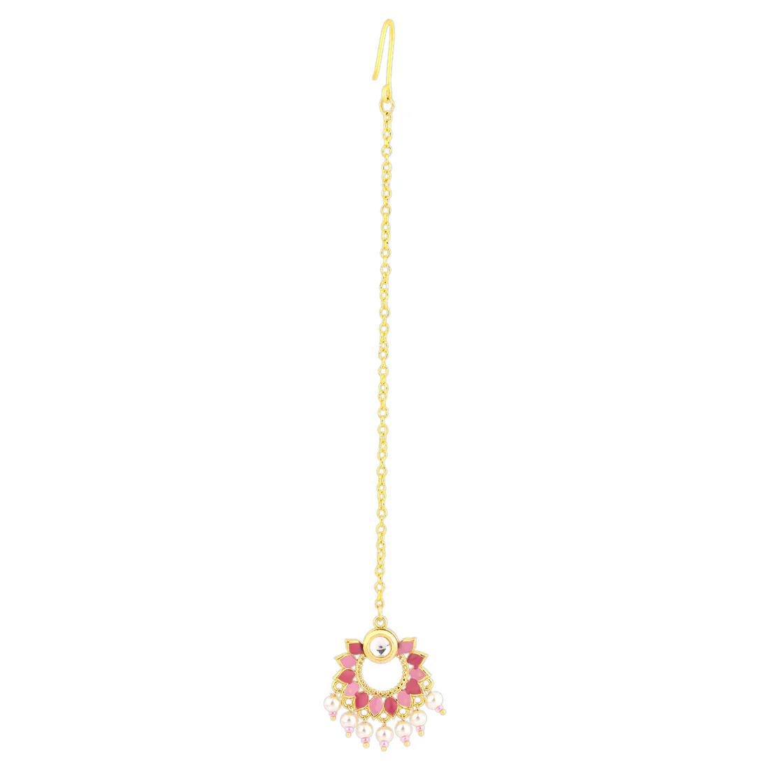 Manmayi Floral Maang Tika - Image 4