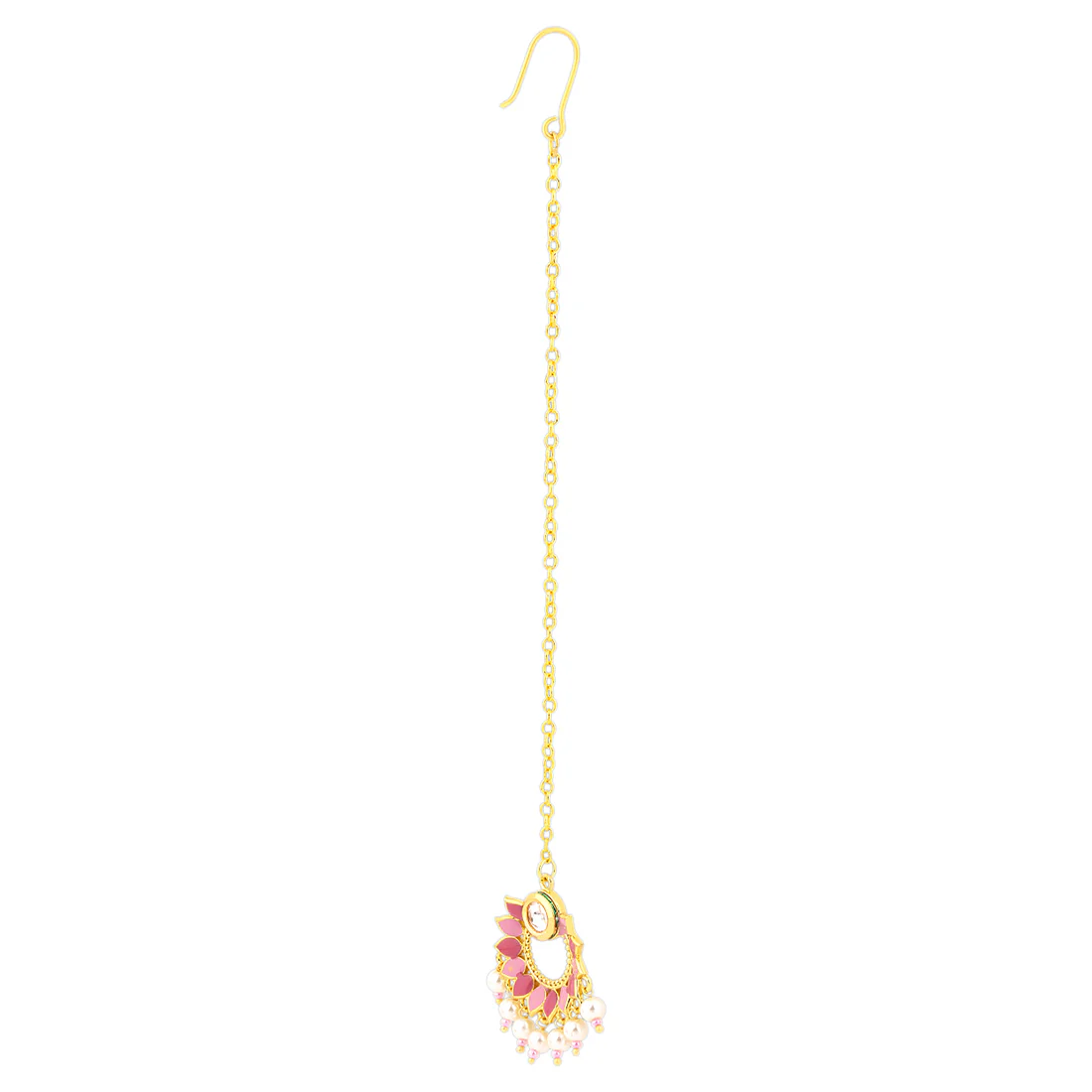 Manmayi Floral Maang Tika - Image 5