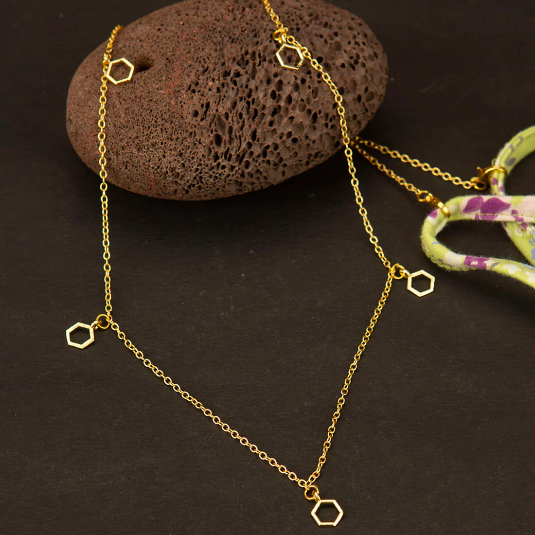 Mask Chain Dual Layered Chain