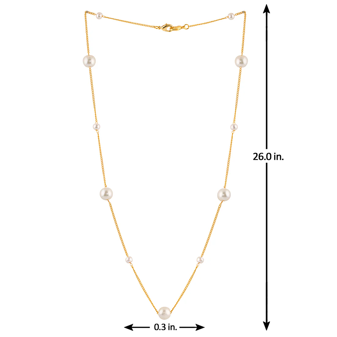 Mask Chains Long Pearl Chain - Image 5