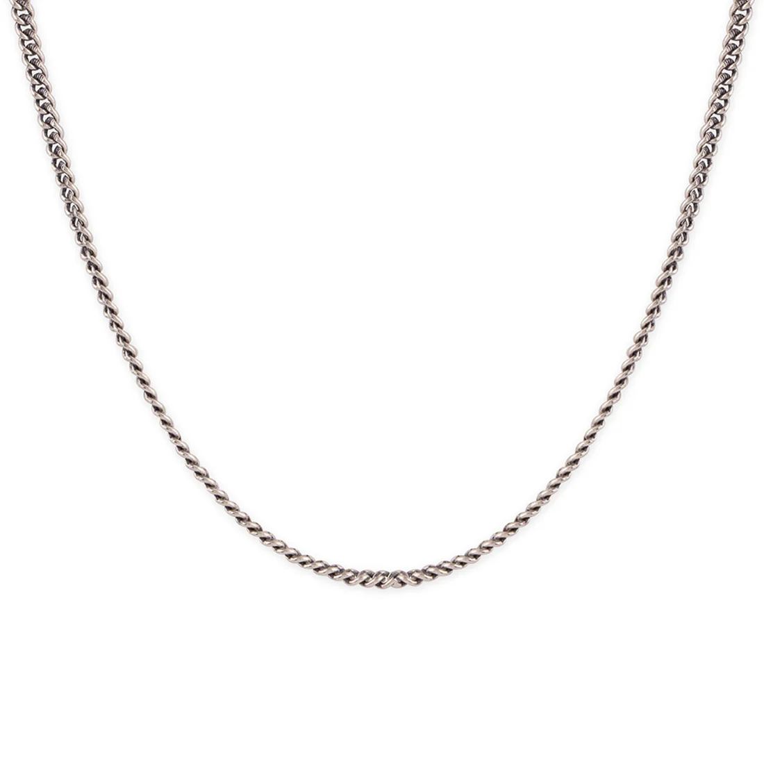 Mask Chains Oxidized Silver Butterfly Chain - Image 3