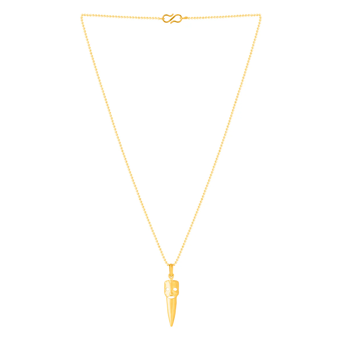 Mask Designer Pendant With Chain For Men From Dare by Voylla - Image 5