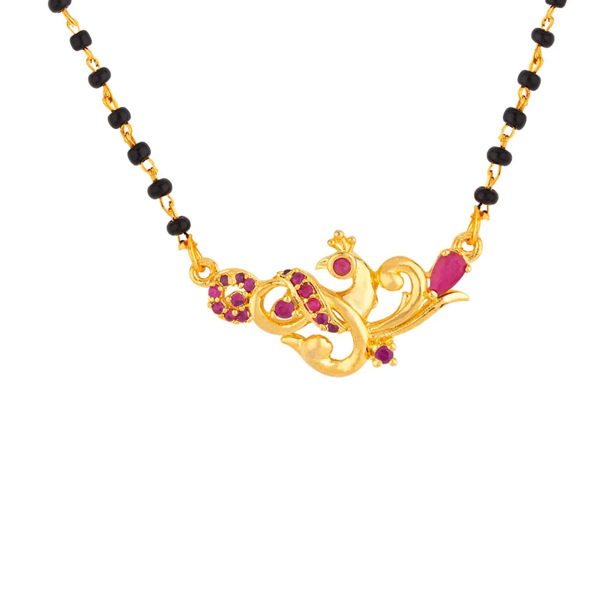 Mayur Gems Embellished Mangalsutra - Image 3