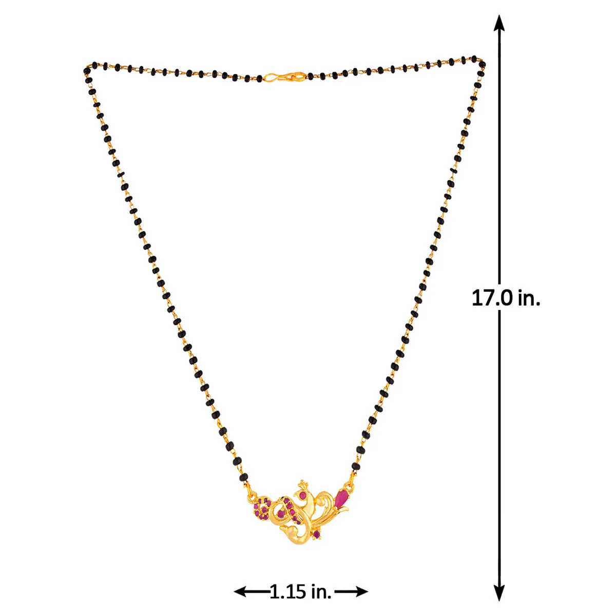 Mayur Gems Embellished Mangalsutra - Image 6