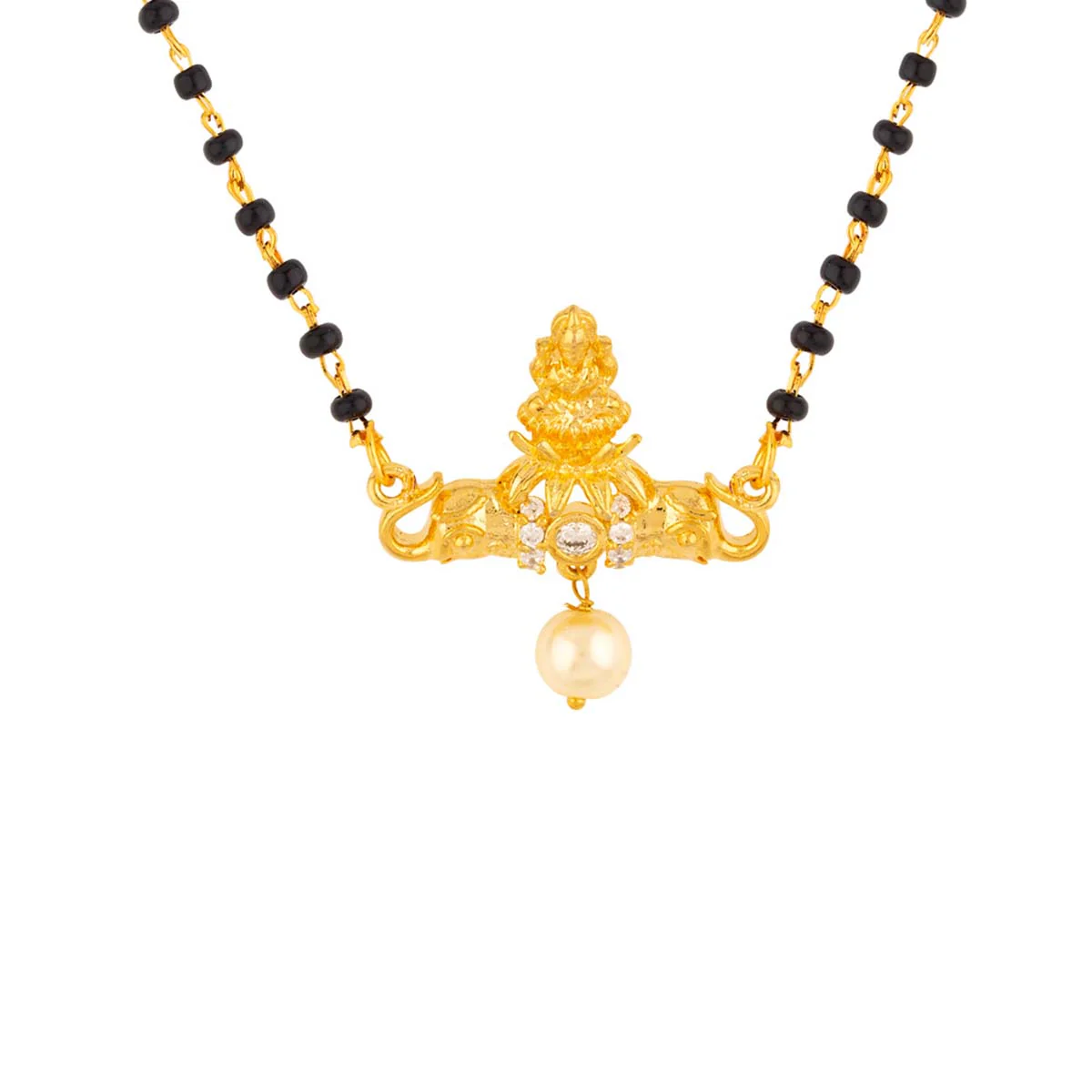 Mayur Goddess Lakshmi Mangalsutra - Image 3