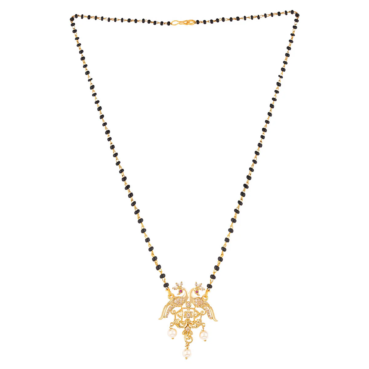 Mayur Peacock Motifs Mangalsutra - Image 4