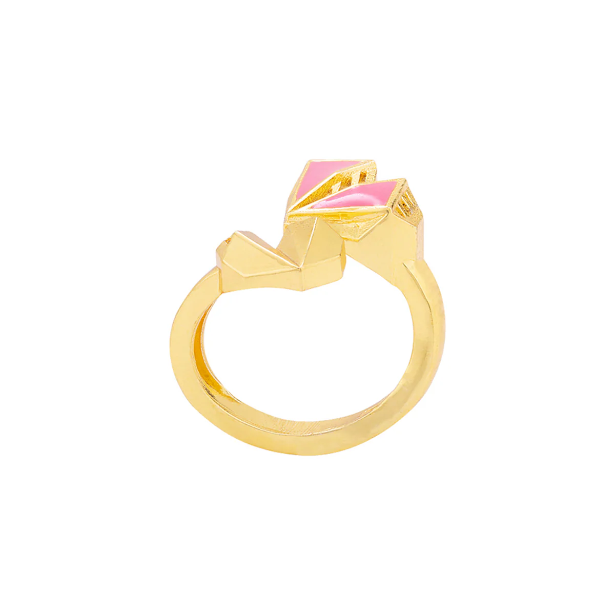 Mi Amore Heart Motifs Statement Ring - Image 4